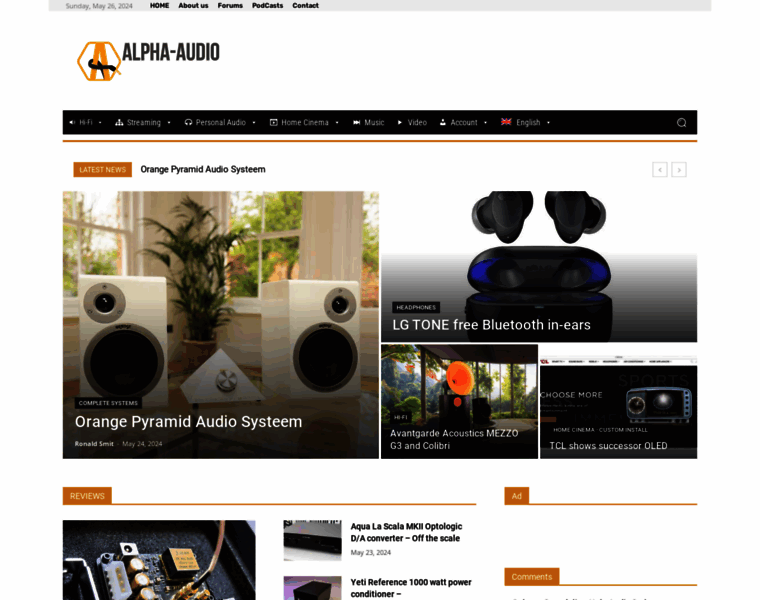 Alpha-audio.net thumbnail