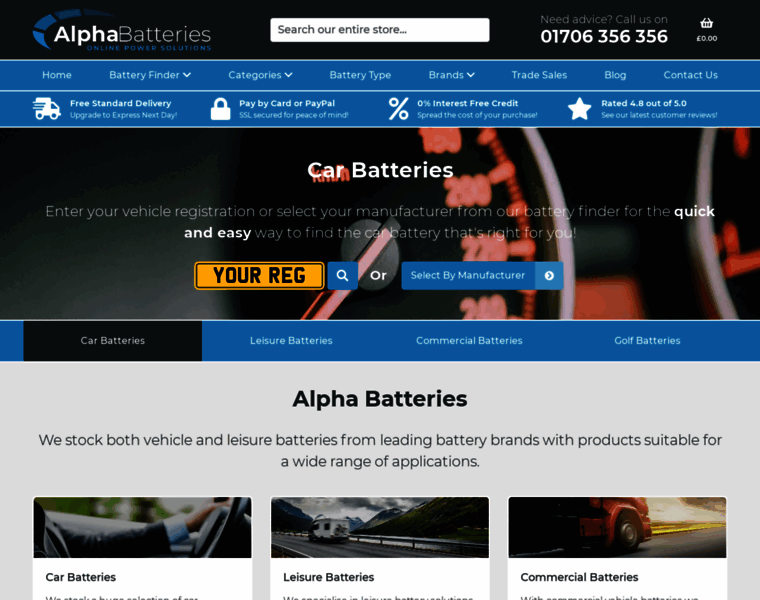 Alpha-batteries.co.uk thumbnail