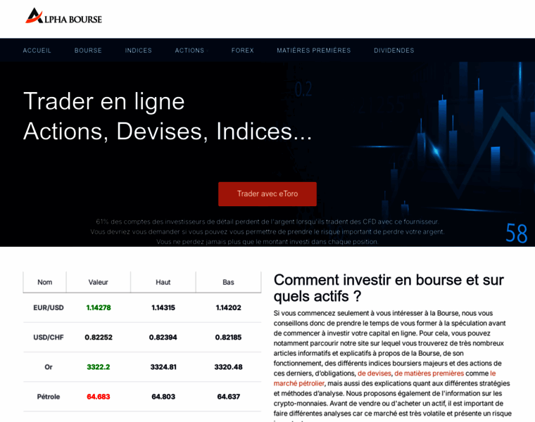 Alpha-bourse.com thumbnail