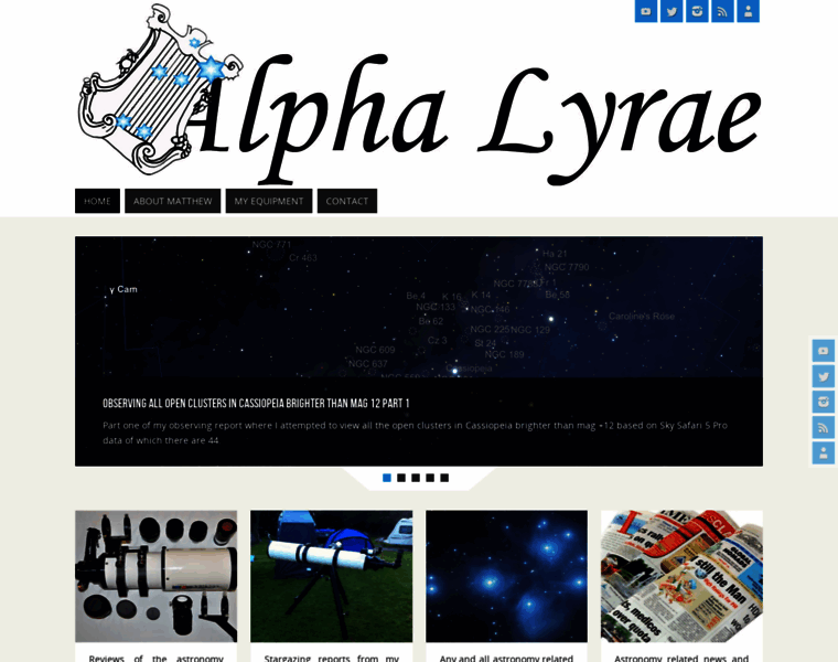 Alpha-lyrae.co.uk thumbnail