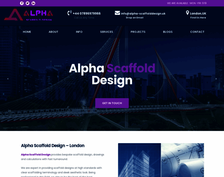 Alpha-scaffolddesign.uk thumbnail