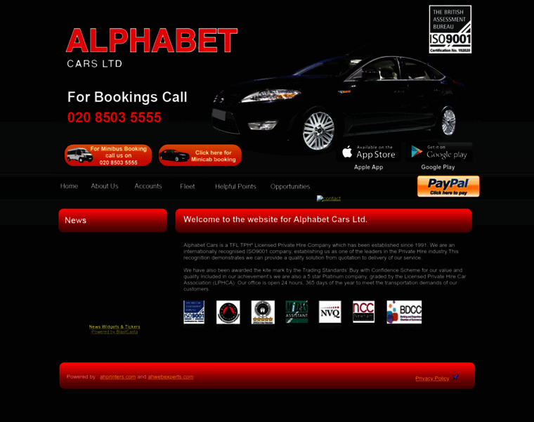 Alphabetcars.com thumbnail