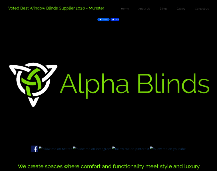 Alphablinds.ie thumbnail