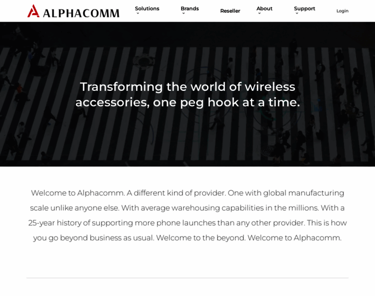 Alphacomm.com thumbnail