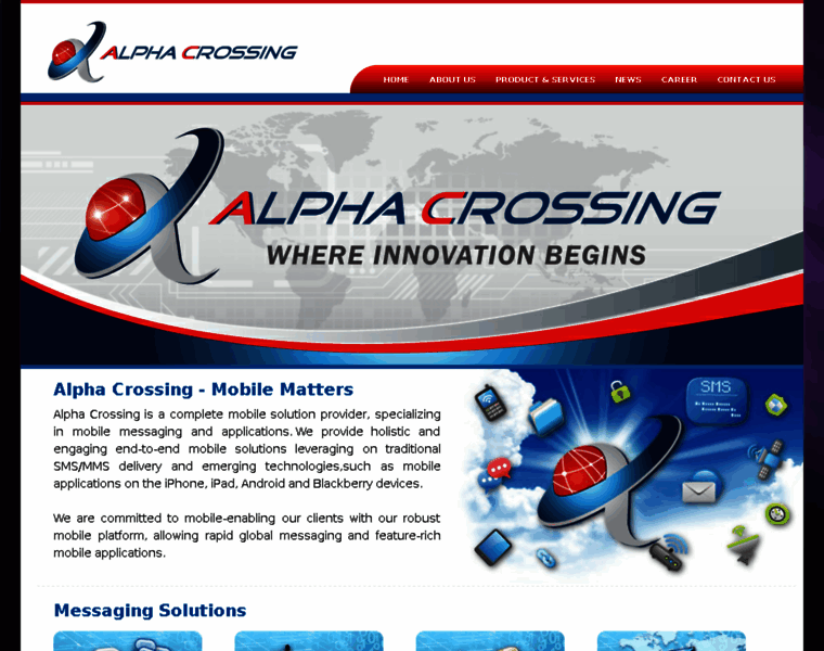 Alphacrossing.com thumbnail