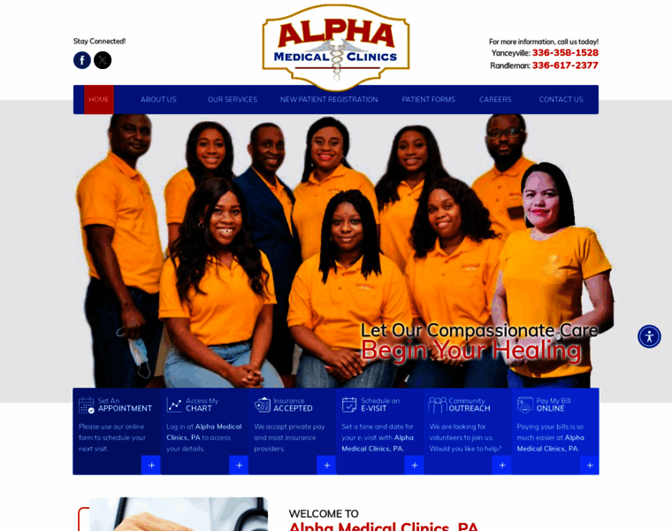 Alphamedicalclinics.com thumbnail