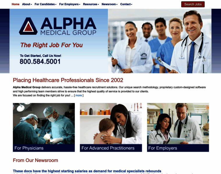 Alphamedicalgroup.org thumbnail