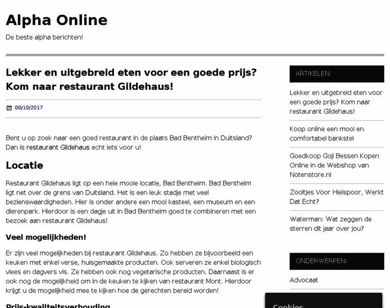 Alphaonline.nl thumbnail