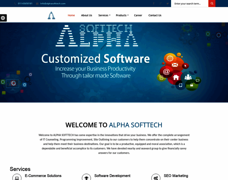 Alphasofttech.com thumbnail
