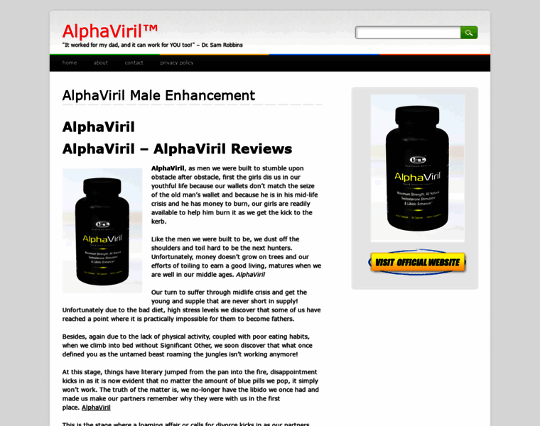 Alphaviril.net thumbnail