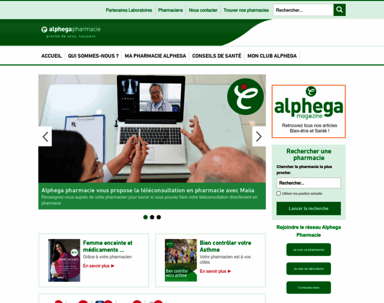 Alphega-pharmacie.fr thumbnail