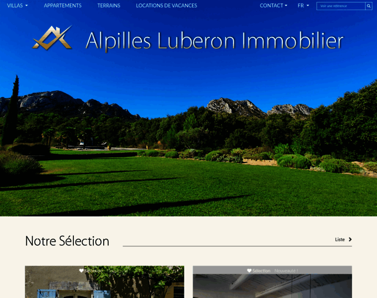 Alpilles-luberon-immobilier.com thumbnail