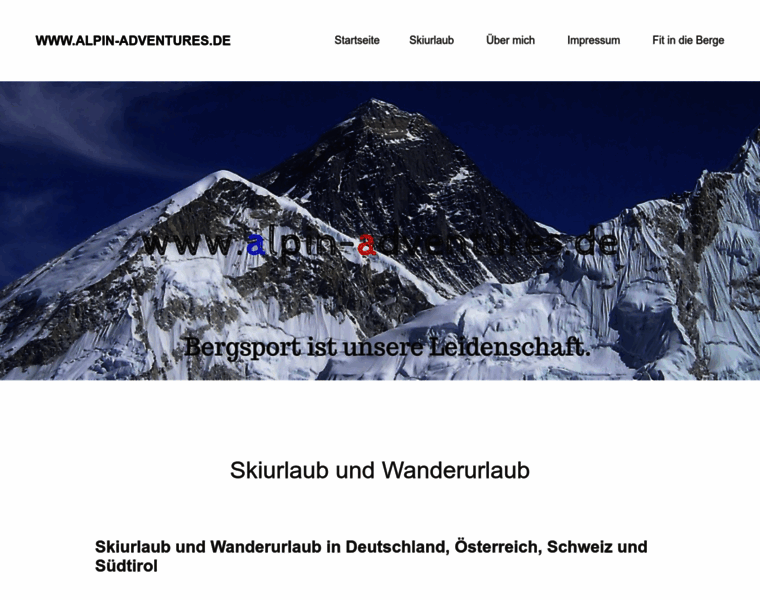 Alpin-adventures.de thumbnail