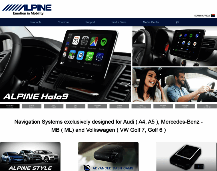 Alpine-electronics.co.za thumbnail