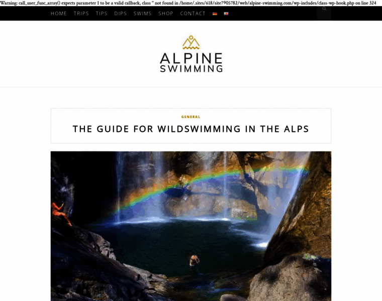 Alpine-swimming.com thumbnail