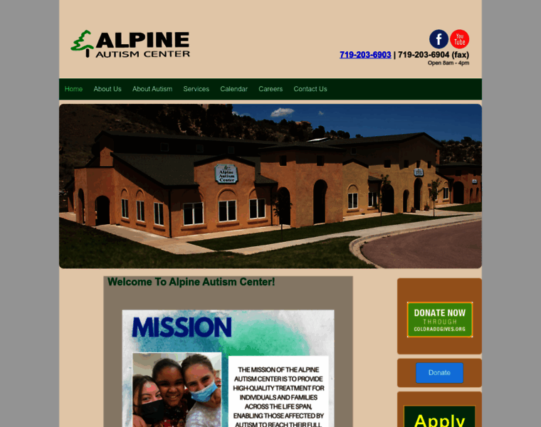 Alpineautismcenter.org thumbnail
