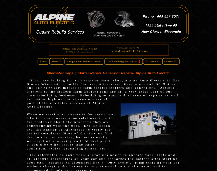 Alpineautoelectric.com thumbnail