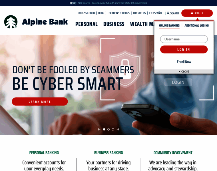 Alpinebank.com thumbnail