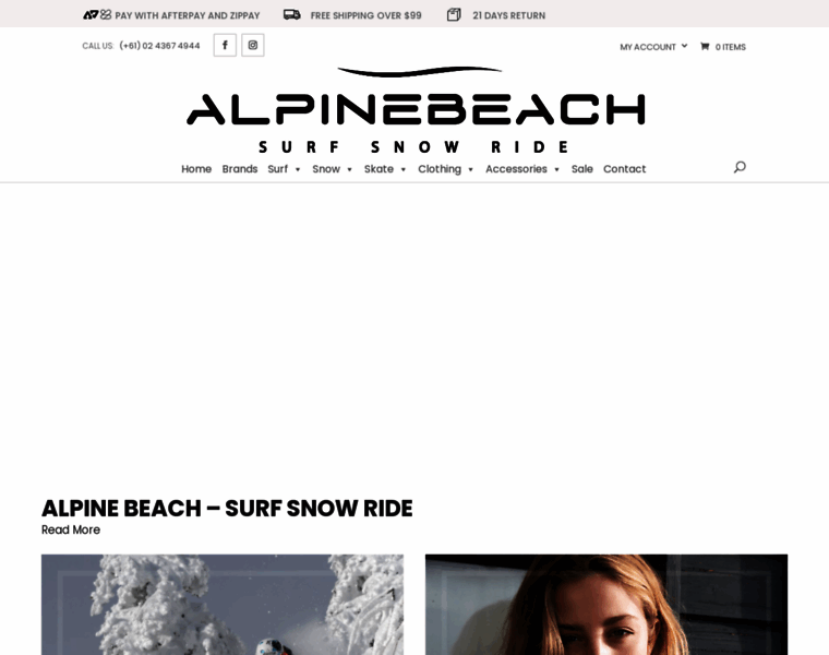Alpinebeach.com.au thumbnail