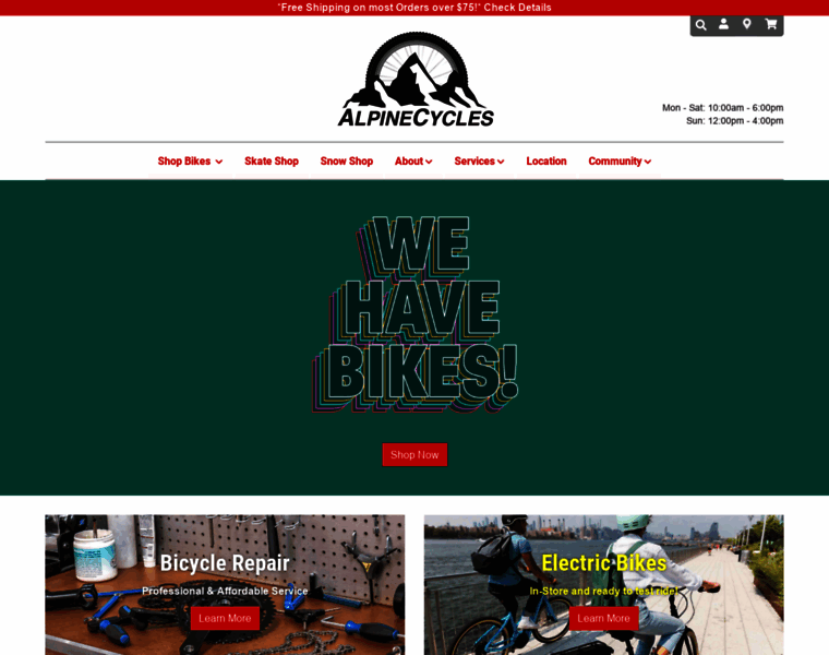 Alpinecycles.biz thumbnail