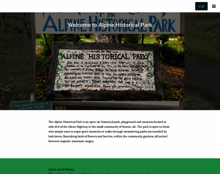 Alpinehistoricalpark.org thumbnail