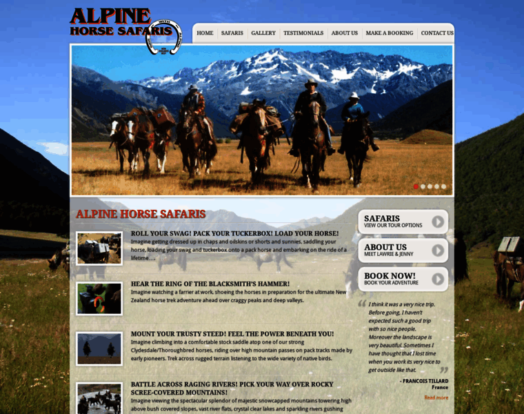 Alpinehorse.co.nz thumbnail