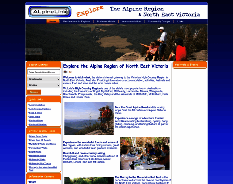 Alpinelink.com.au thumbnail