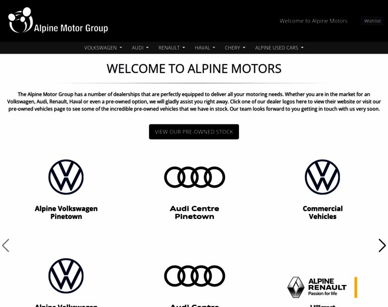 Alpinemotors.co.za thumbnail
