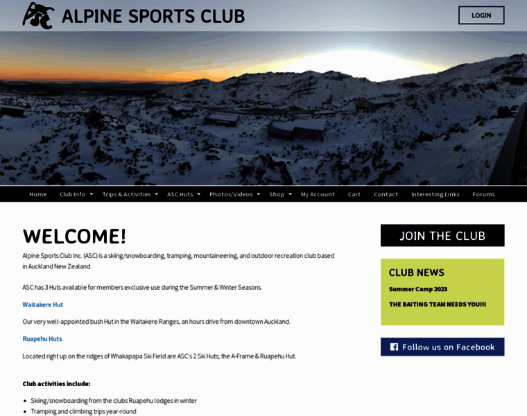 Alpinesports.org.nz thumbnail