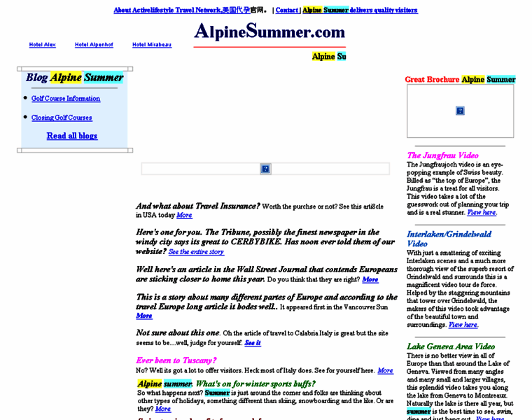 Alpinesummer.com thumbnail