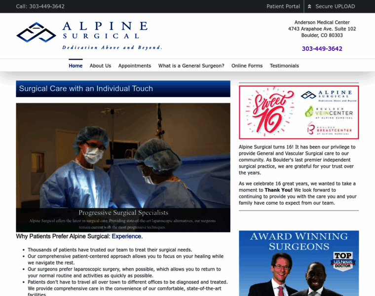 Alpinesurgical.net thumbnail