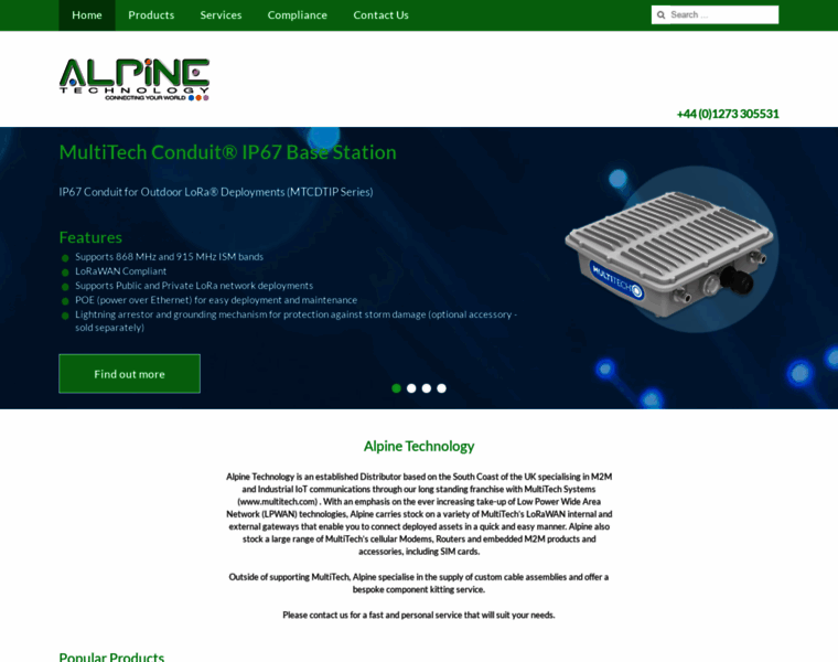 Alpinetech.co.uk thumbnail