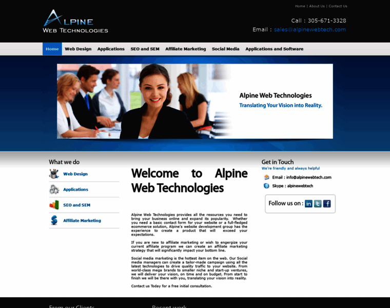 Alpinewebtech.com thumbnail
