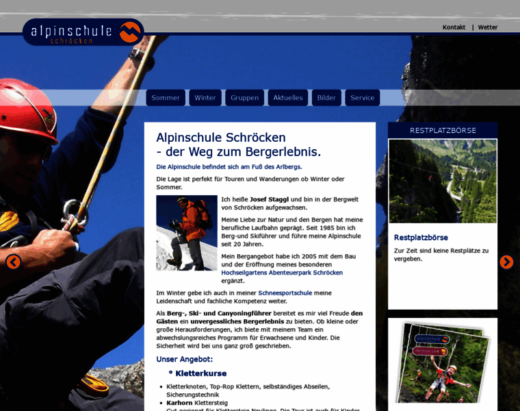Alpinschule-schroecken.at thumbnail