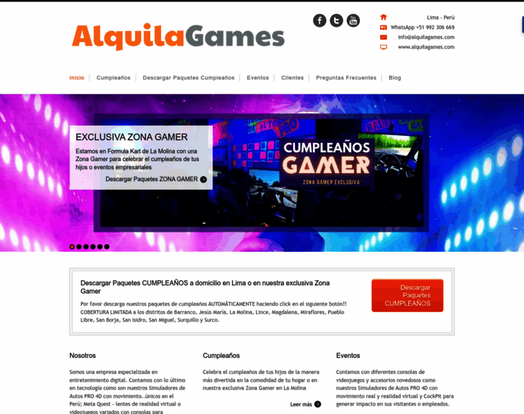 Alquilagames.com thumbnail