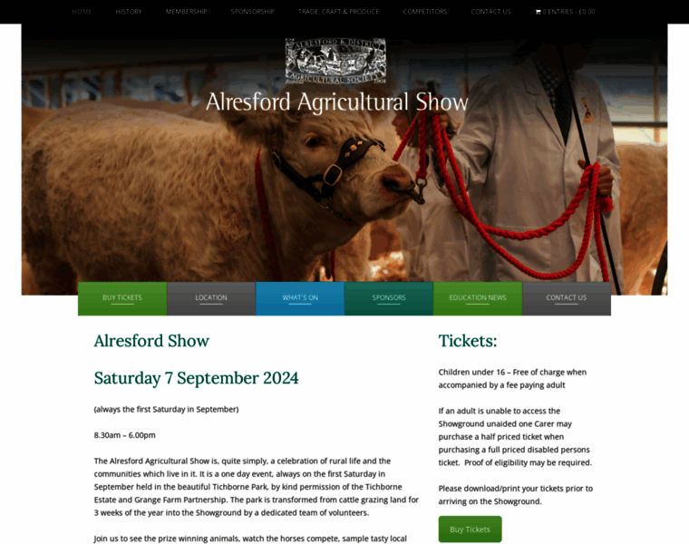 Alresfordshow.co.uk thumbnail