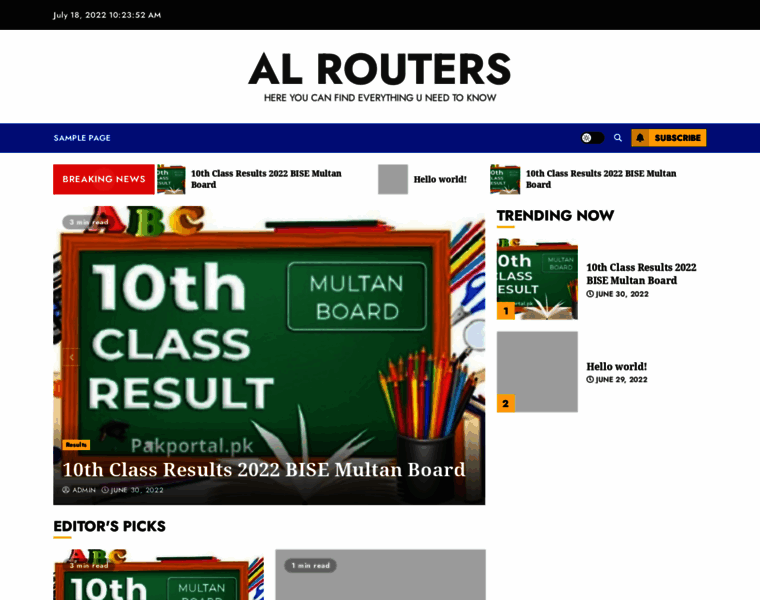 Alrouters.com thumbnail