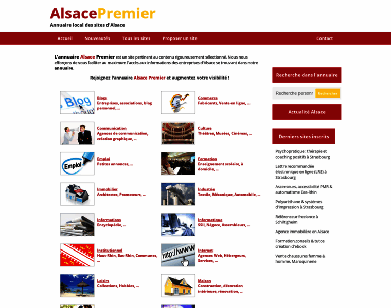 Alsace-premier.com thumbnail