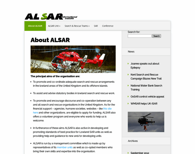 Alsar.org.uk thumbnail