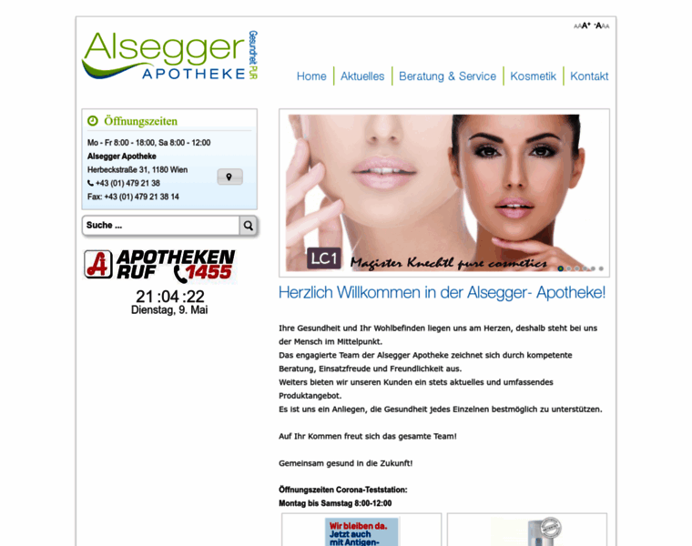Alsegger-apotheke.at thumbnail
