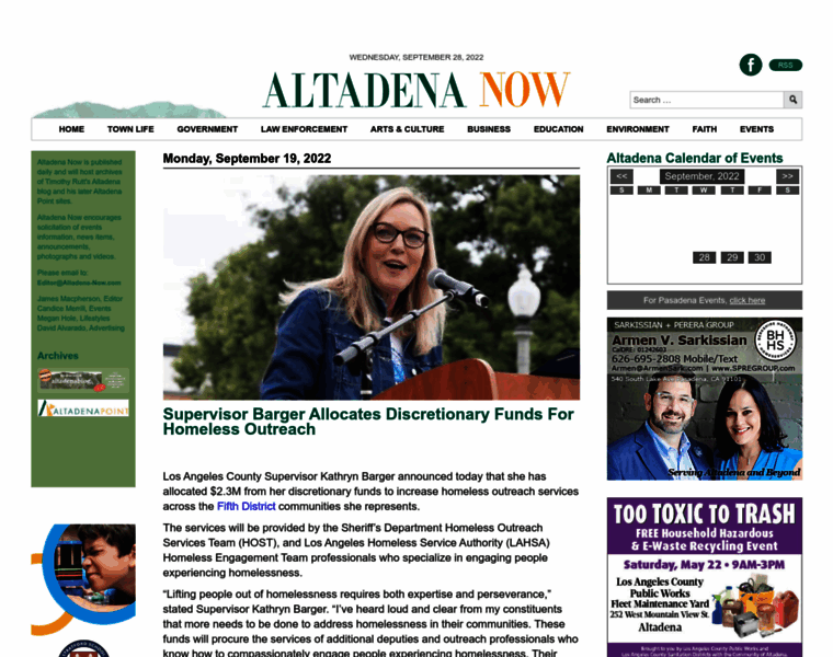 Altadena-now.com thumbnail