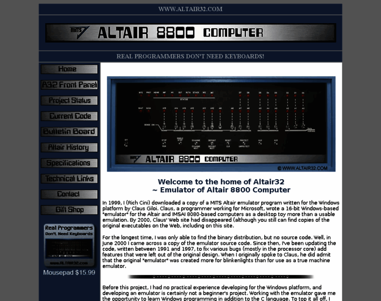 Altair32.com thumbnail