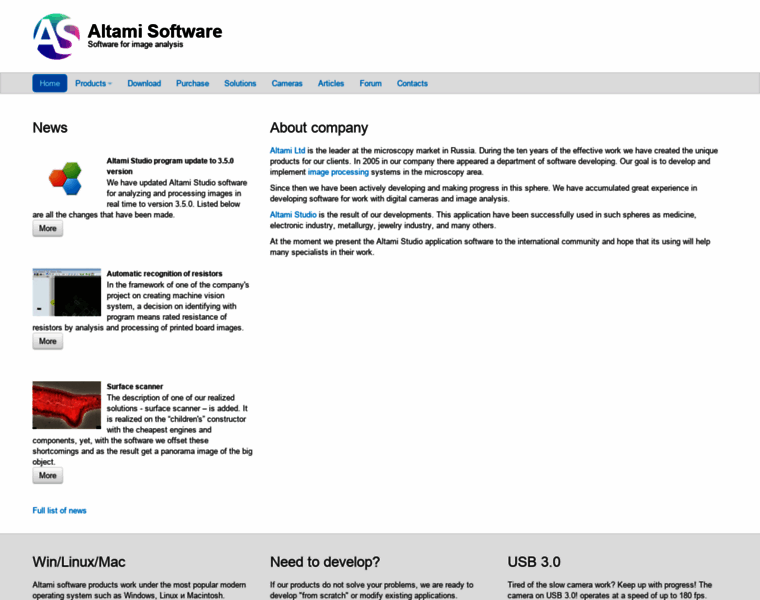 Altamisoft.com thumbnail