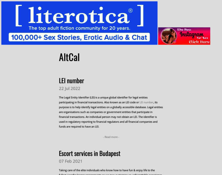 Altcal.eu thumbnail