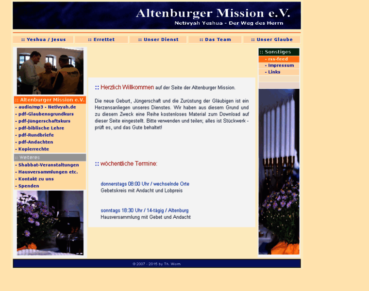 Altenburger-mission.de thumbnail