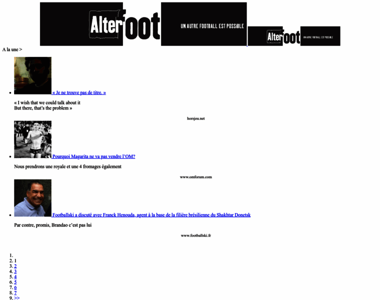 Alterfoot.com thumbnail