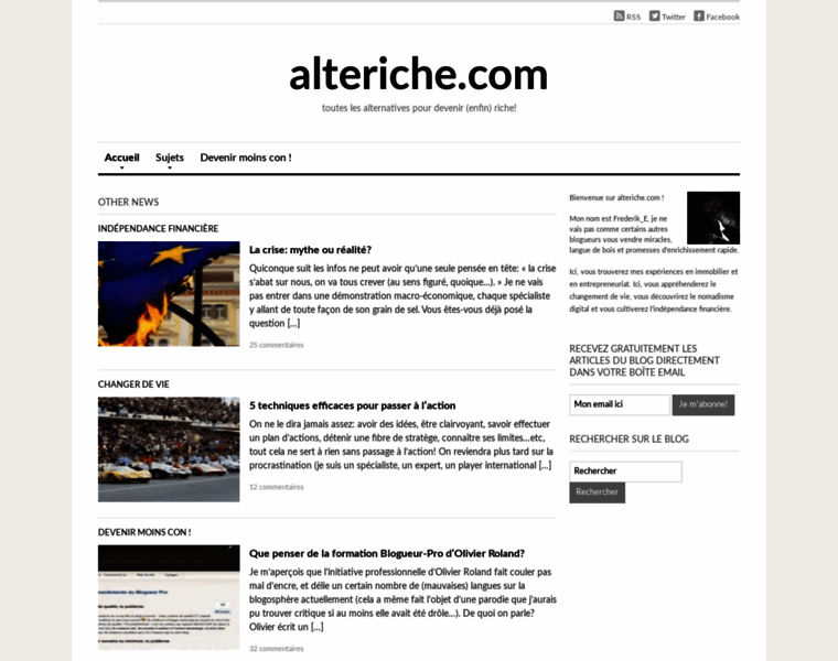 Alteriche.com thumbnail