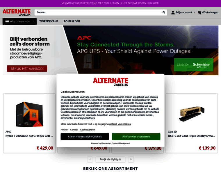 Alternate-b2b.nl thumbnail Alternate-b2b.nl thumbnail