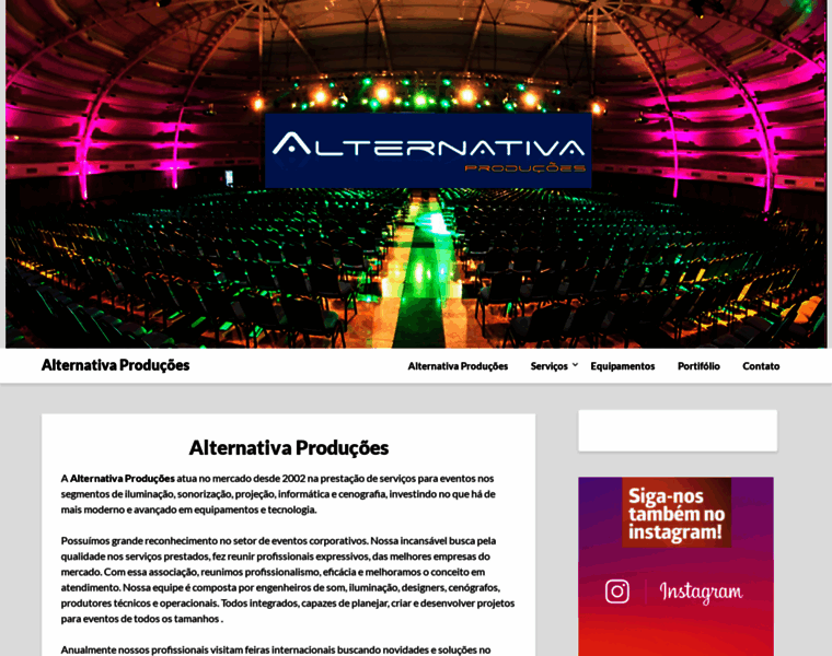 Alternativaproducoes.com.br thumbnail