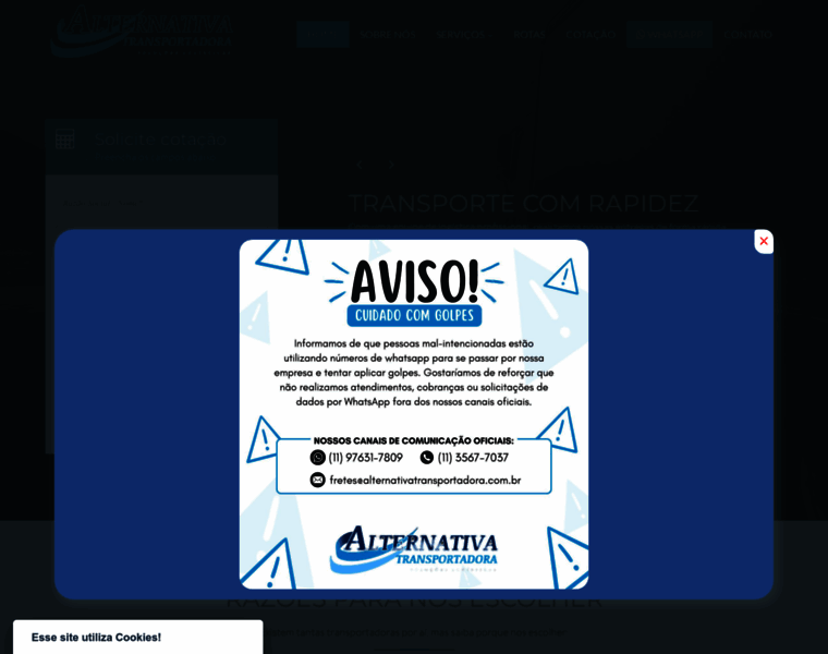 Alternativatransportadora.com.br thumbnail